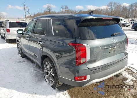 2022 Hyundai Palisade Sel из США, поврежденный, VIN KM8R4DHE5NU409609